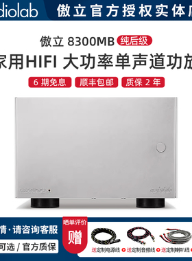 Audiolab傲立 8300MB 单声道大功率HIFI发烧后级纯功放 250W功率