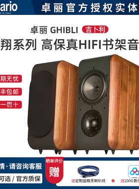 意大利Chario/卓丽 GHIBLI 吉卜利 书架音箱 飞翔系列 国行一对