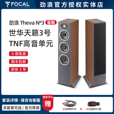 劲浪天籁3号落地对箱HIFI音响