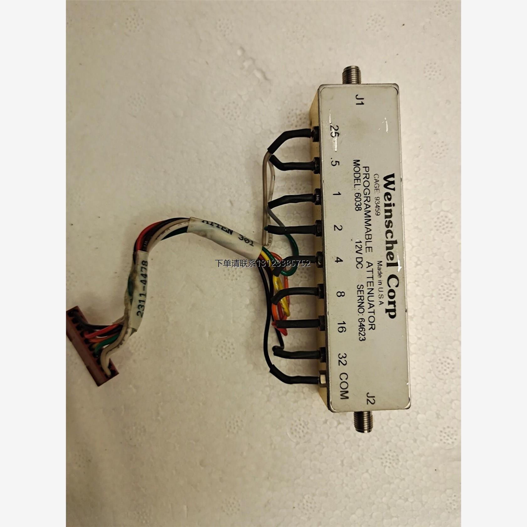 询价6038 Weinschel DC-2GHz 0-63.75