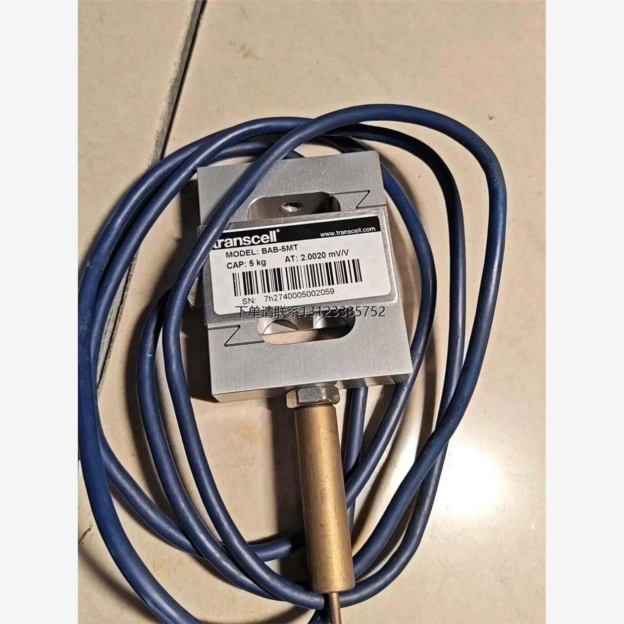 询价美国传力Transcell称重传感器BAB-5MT成色好。