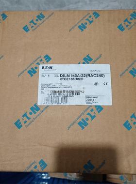 询价全新进口伊顿穆勒 接触器DILM185A/22(RAC240