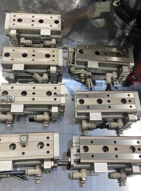 询价日本进口SMC滑台气缸，MXQR12-40AS原装正品拆机件