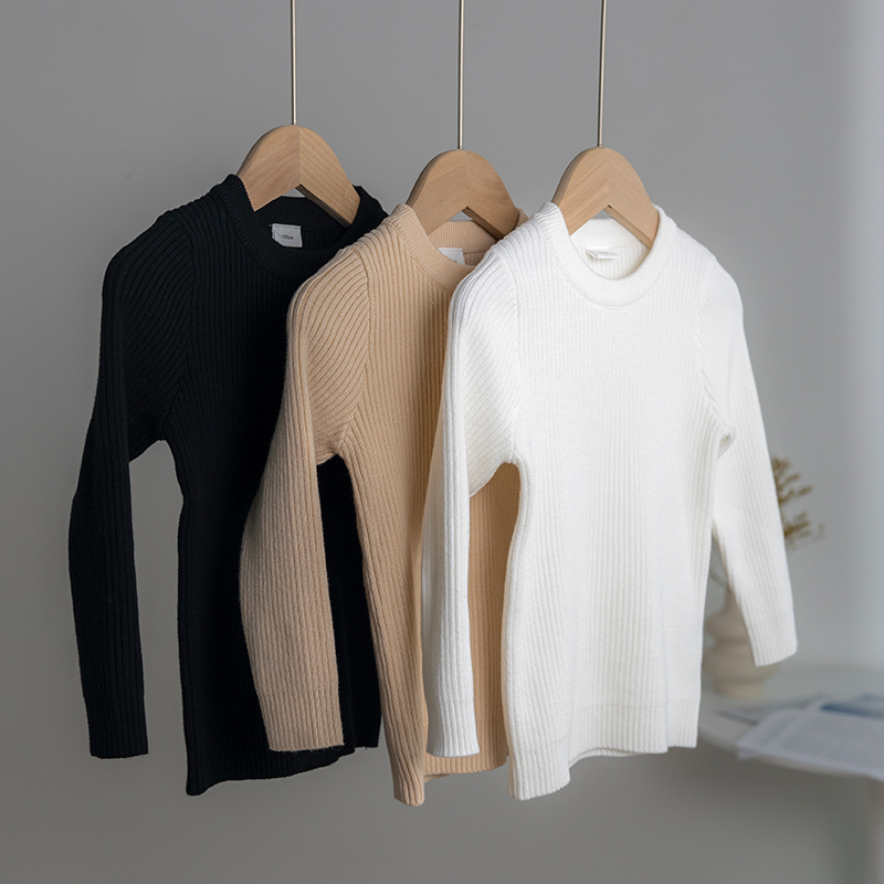 拉波米纯棉毛线衣针织打底衫