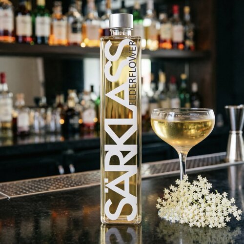 萨酷乐斯SARKLASS接骨木花玫瑰蜜桃荔枝莫吉托薄荷糖浆鸡尾酒原料