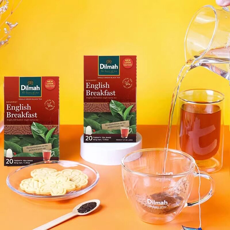 Dilmah迪尔玛 英式早餐红茶斯里兰卡进口袋泡茶包奶茶原料商用