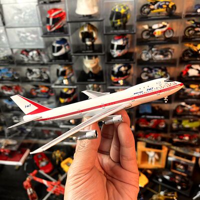 NG400比例合金飞机City of Everett波音747-100客机成品模型礼品