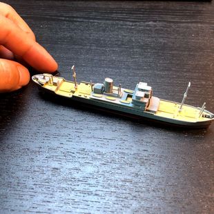 战舰世界德国海军亚特兰蒂斯号巡洋舰军事静态成品合金舰船模型