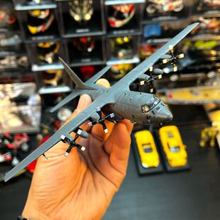 合金飞机美军攻击机AC130空中炮艇模型摆件1:200双色涂装