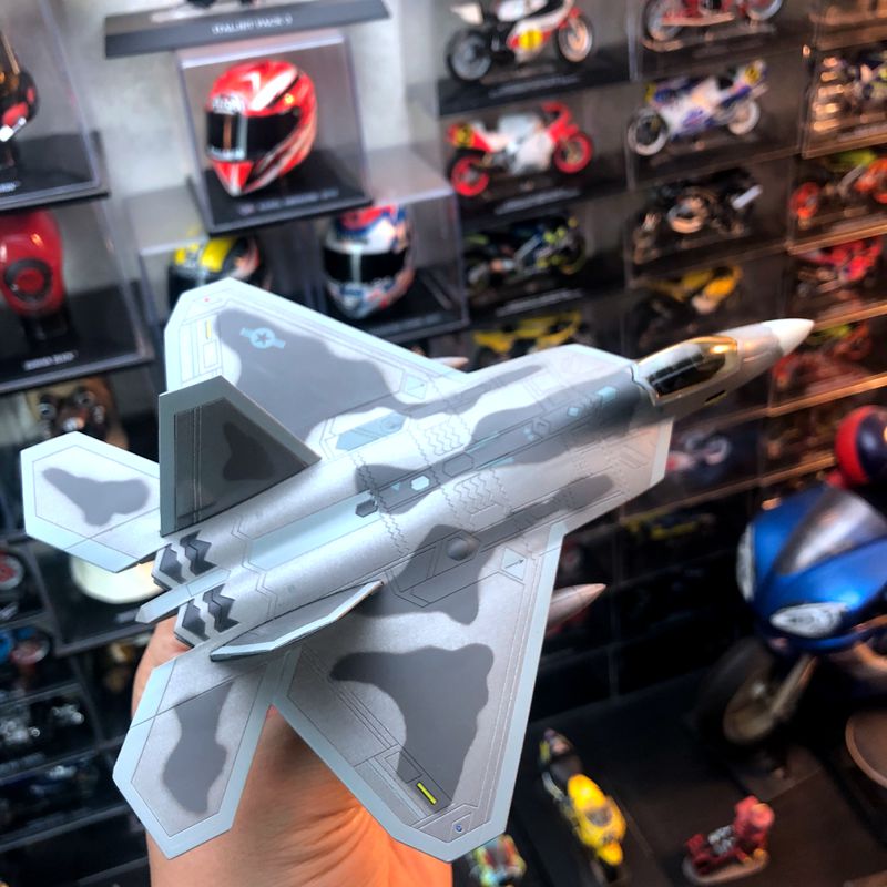 合金飞机f22猛禽隐形成品