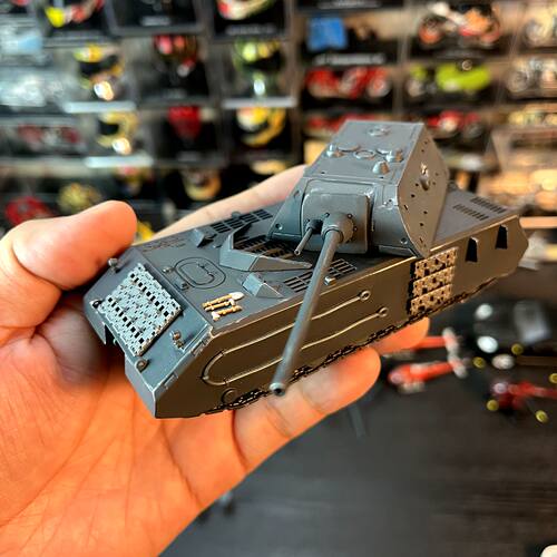1：72合金坦克模型二战德国鼠式