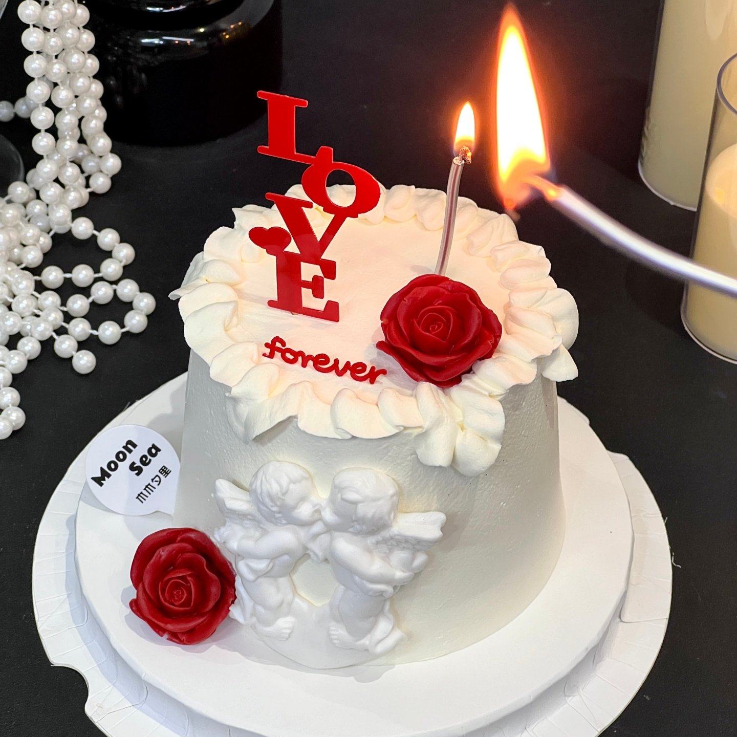 214情人节复古欧式天使蛋糕装饰玫瑰花love亚克力情侣纪念日装扮,节庆用品/礼品,节日装扮用品,淘宝优惠券,粉丝福利购,淘宝优惠卷