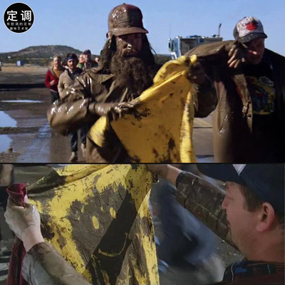 Forrest gump 阿甘正传电影泥笑脸跑步马拉松短袖美式纯棉圆领T恤