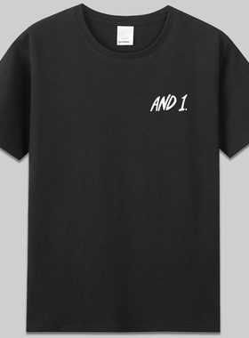 and1钱德勒chandler老友记同款美剧Friends短袖棉字母印花t恤衣服