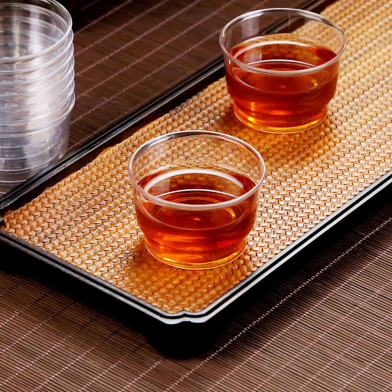 100ml透明喝茶杯品茶杯