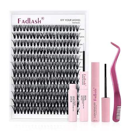 DIY Lash Extension Kit Individual Lashes Clusters Lash Bo