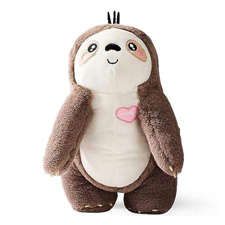Darler Sloth Stuffed Animals for Kids 14 Inches Brown Slo