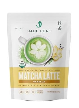 Jade Leaf Organic Cafe Style Vanilla Matcha Latte Green T
