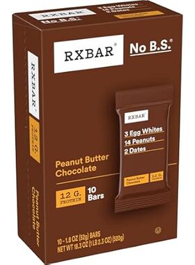 RXBAR Protein Bars， Protein Snack， Snack Bars， Peanut But