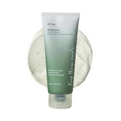 ANUA Heartleaf Quercetinol Pore Deep Cleansing Foam， 5.07