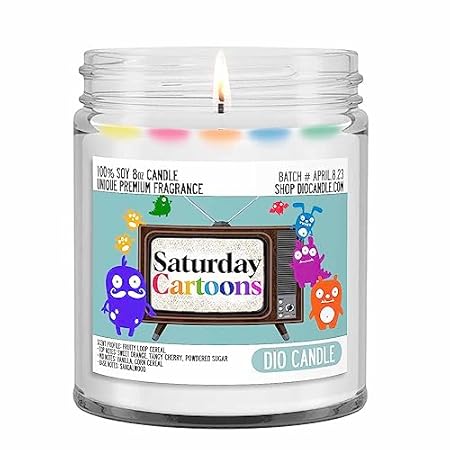 Saturday Cartoons Cereal Candle - Smells Like Fruity Loop