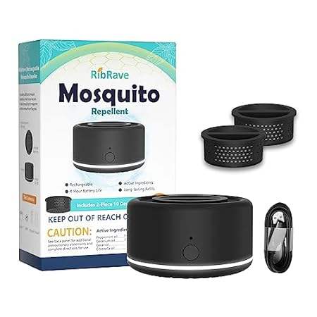 RibRave Electronic Mosquito Repeller Insect Repellent Ind