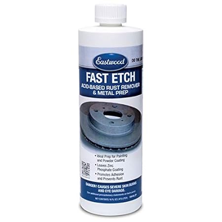 Eastwood Fast 1-Step Etch Rust Remover Painting Powder Co
