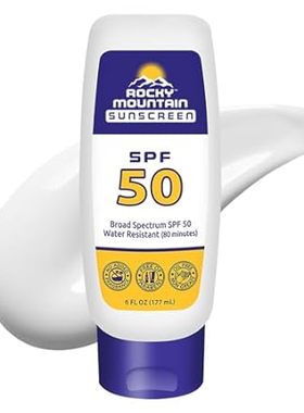 Rocky Mountain Sunscreen SPF 50 Lotion | Broad Spectrum U