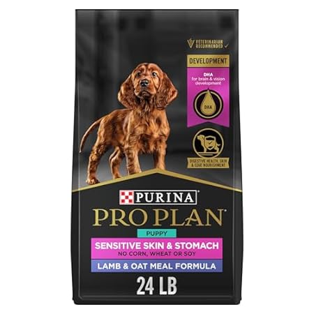 Purina Pro Plan Sensitive Skin and Stomach Puppy Food Lam