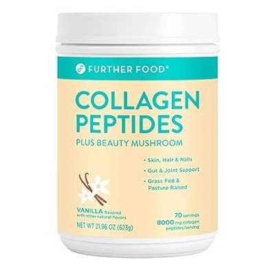Further Food Best Collagen Peptides Powder Vanilla Flavor