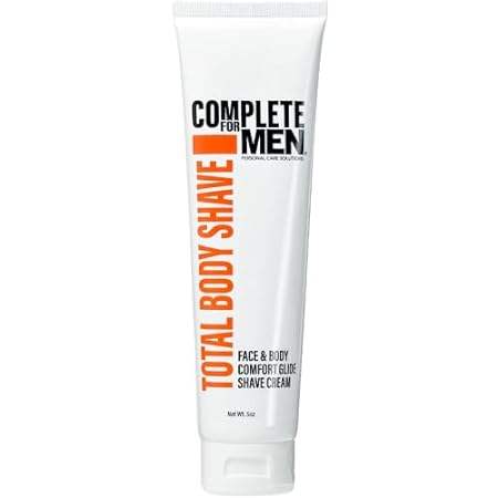 Total Body Shave Cream Face and Body Comfort Glide Shavin