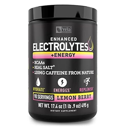 Pre-Workout Electrolyte + Energy Powder Drink Mix (90 Ser