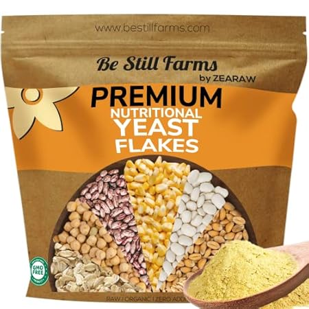 Be Still Farms Premium Nutritional Yeast Flakes (1.8 lb)