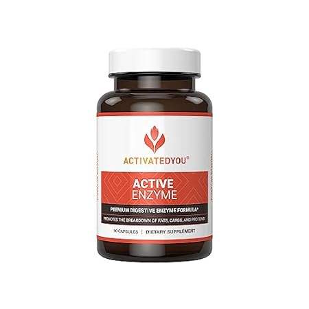 ACTIVATEDYOU Active Enzyme - 16 Unique Digestive Enzymes