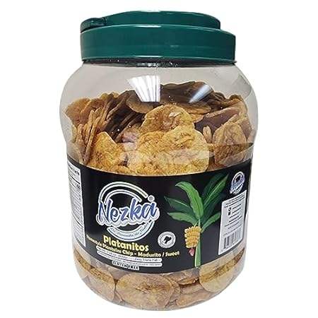 NEZKA Sweet Plantain Chips - Delicious Crunchy Snacks and