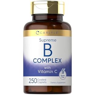 Carlyle Vitamin B Complex Plus Vitamin C | 250 Caplets |