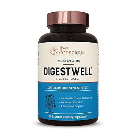 Live Conscious DigestWell Immediate Support - Fast-Acting