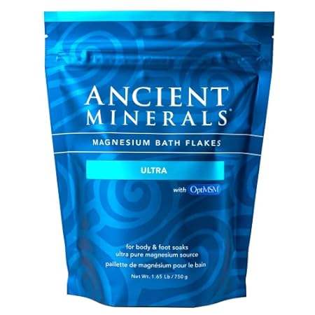 Ancient Minerals Magnesium Bath Flakes Ultra with OptiMSM