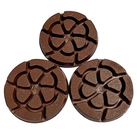 3 Hybrid Transitional Diamond Polishing Pads for Concret
