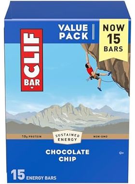 Clif Bar - Chocolate Chip - Made with Organic Oats - 10g