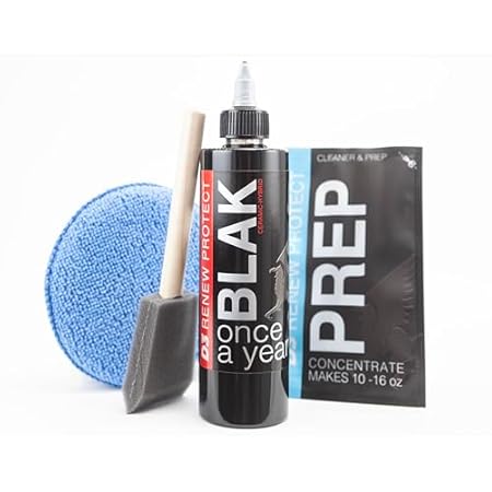 BLAK 8oz KIT | Semi-Gloss Ceramic-Hybrid Protectant | Saf