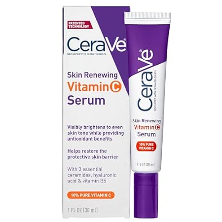 CeraVe Vitamin C Serum with Hyaluronic Acid | Skin Bright