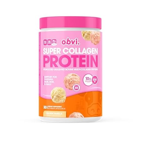Obvi Collagen Peptides Protein Powder | Supports Gut Heal