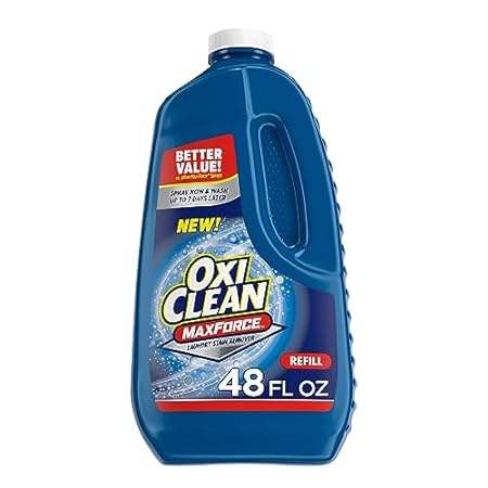 OxiClean Max Force Laundry Stain Remover Spray Refill, 48
