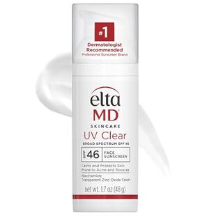 EltaMD UV Clear Face Sunscreen， Protects and Calms Sensit