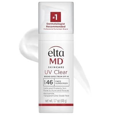 EltaMD UV Clear Face Sunscreen， Protects and Calms Sensit