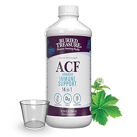 Buried Treasure ACF Immune Support - 16 oz， 16 Servings S