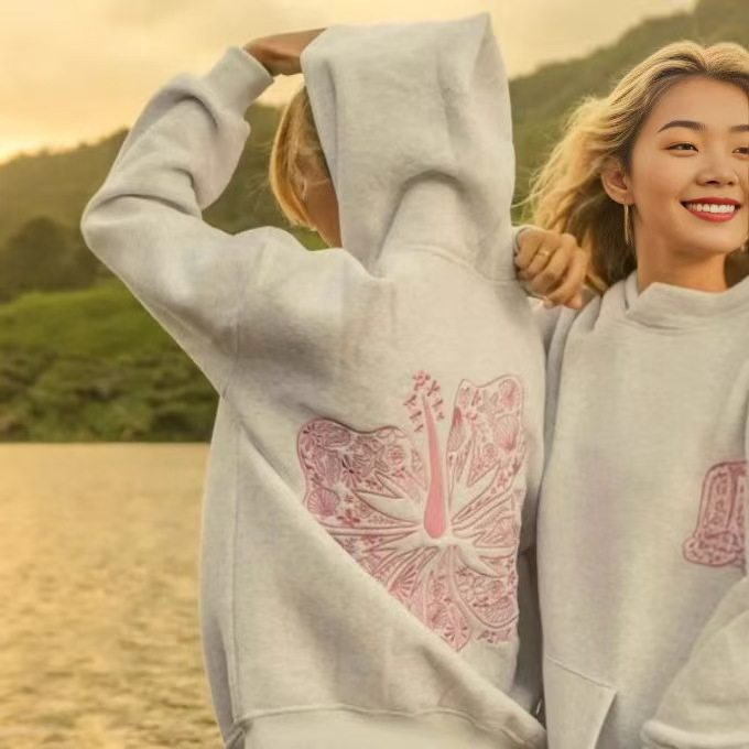 礼物赠送大号勒克斯连帽衫在蓝色 Gift Giving Oversized Hoodie