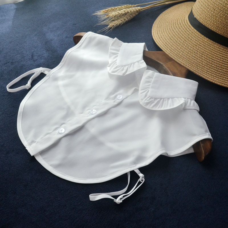 荷叶边聚酯纤维时尚百搭韩版