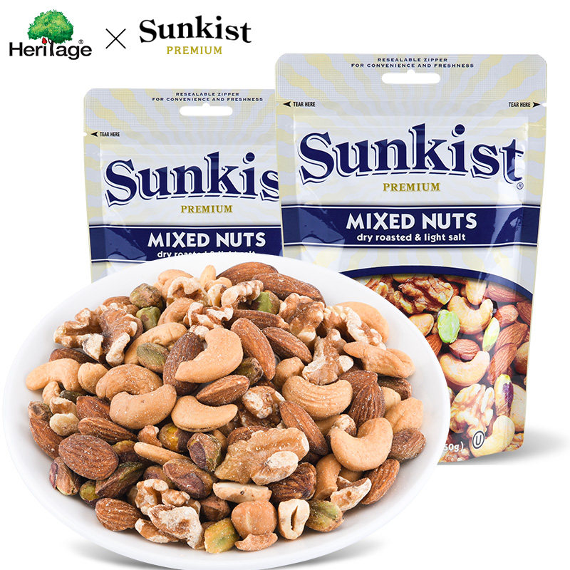 新士奇sunkist进口干焗混混合坚果